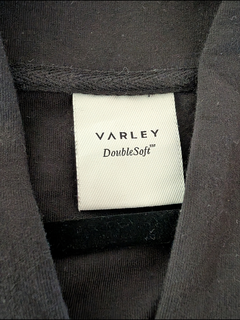 Varley Black Zip-Front Bomber Jacket - Picture 3 of 3